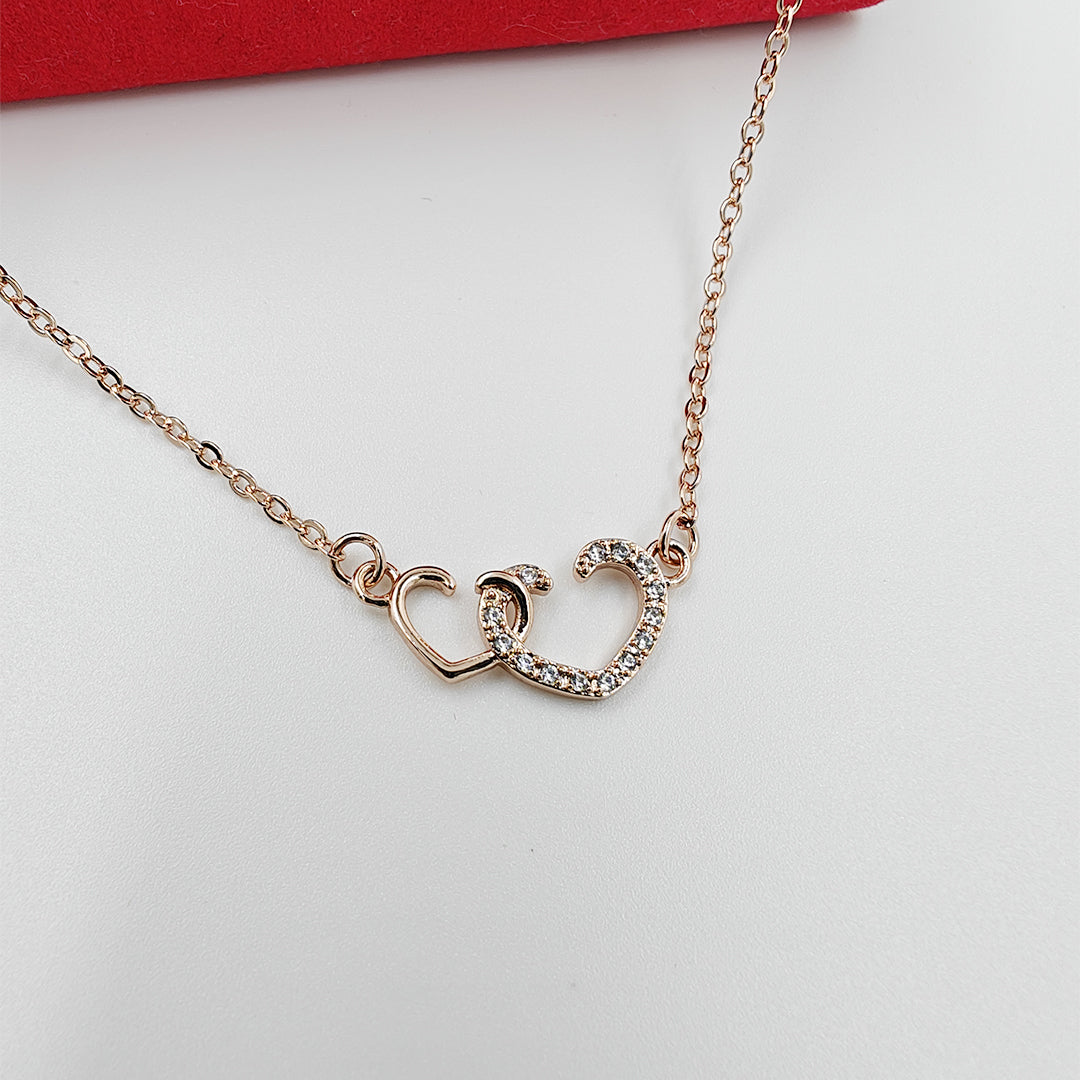 Necklace with Heart | Anti Tarnish water proof jewelry