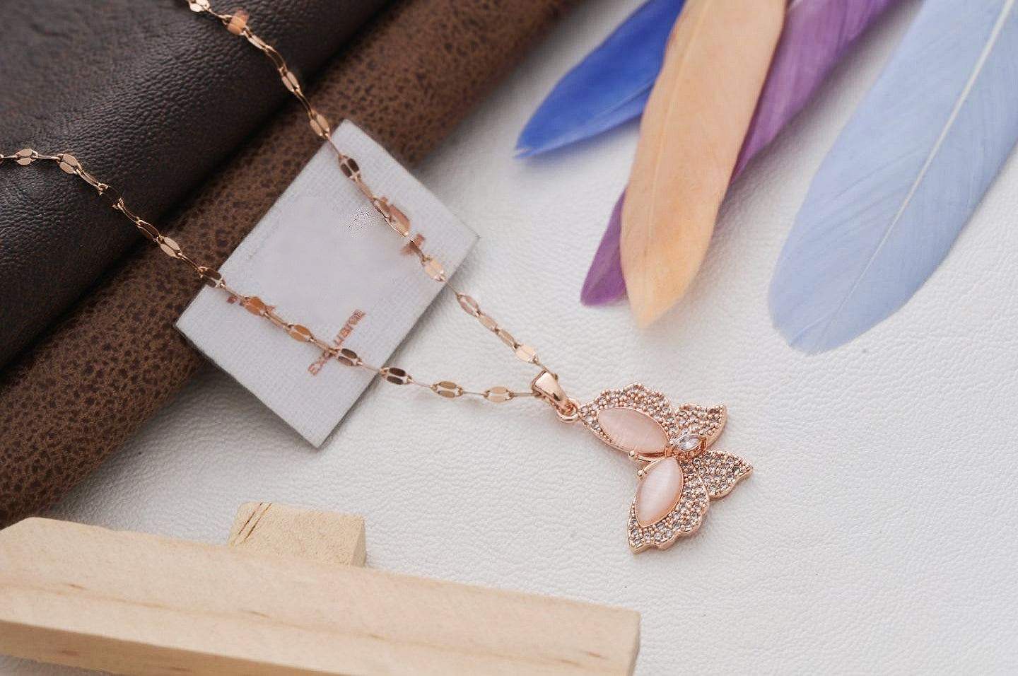 Titli necklace | Anti tarnish gold plated jewelry