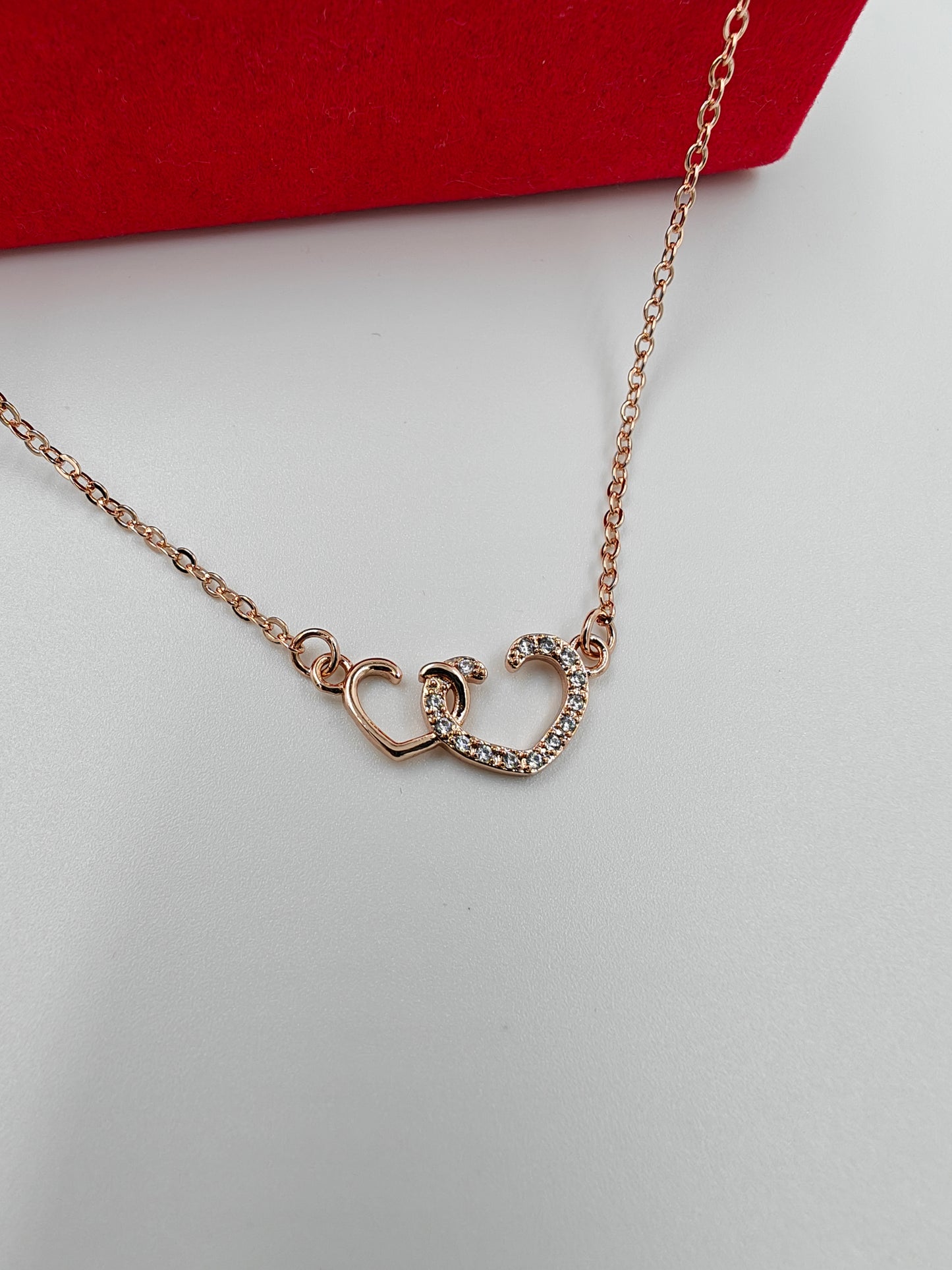 Necklace with Heart | Anti Tarnish water proof jewelry