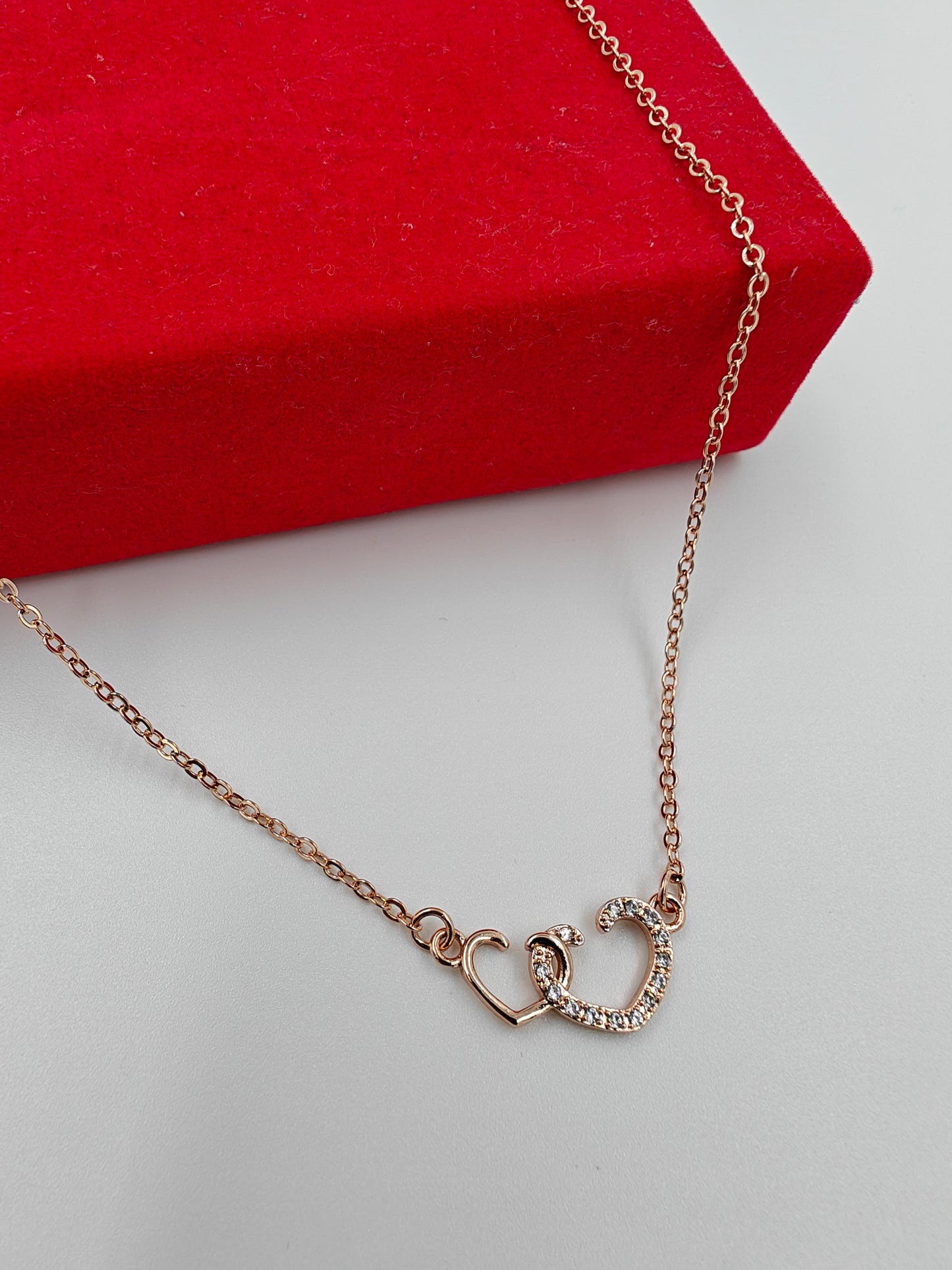 Necklace with Heart | Anti Tarnish water proof jewelry