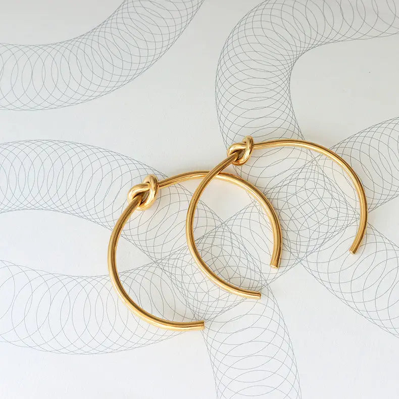 Gold knot bracelet | Rose gold bracelet