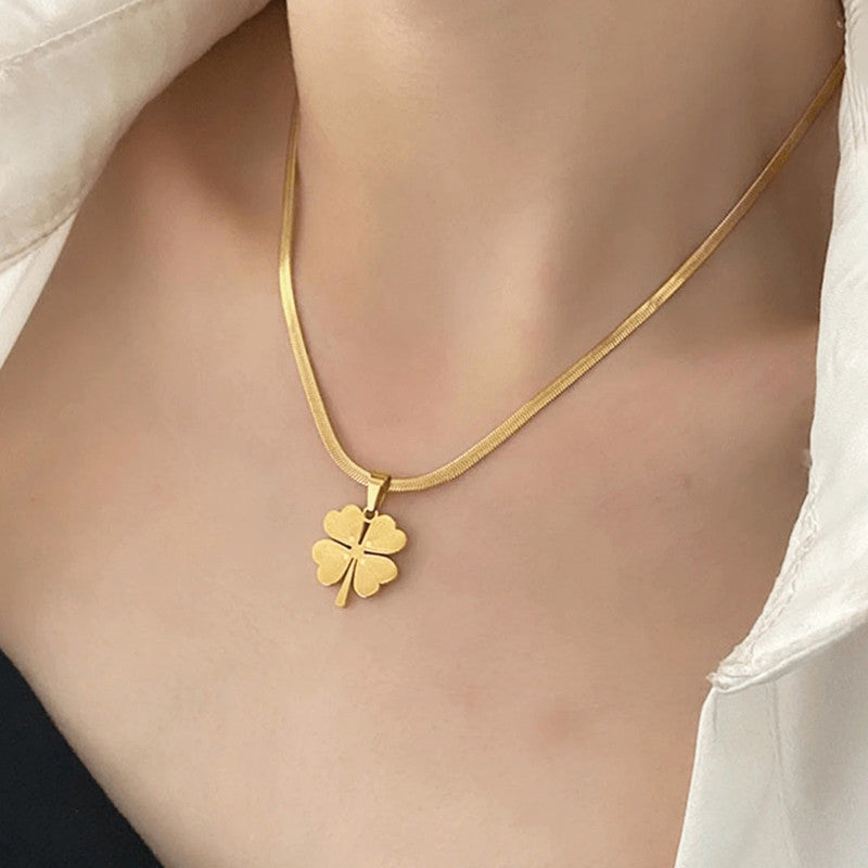 Lucky Clover Necklace and Earring set