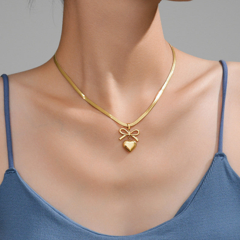 Love Bow Necklace