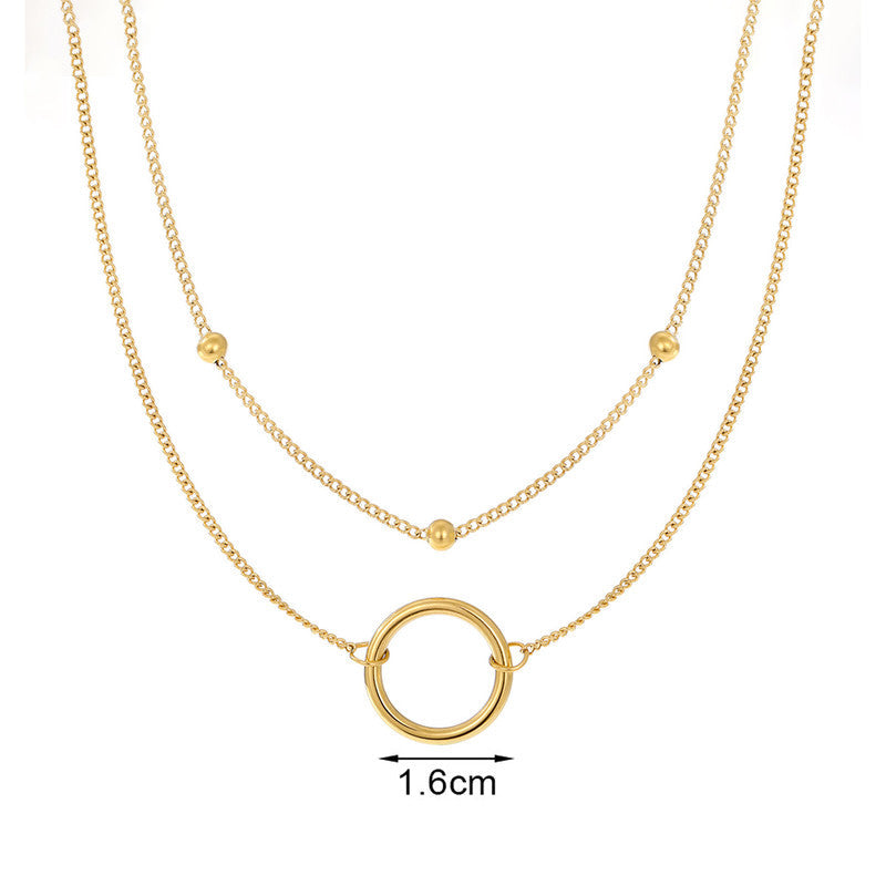 Lux layered necklace