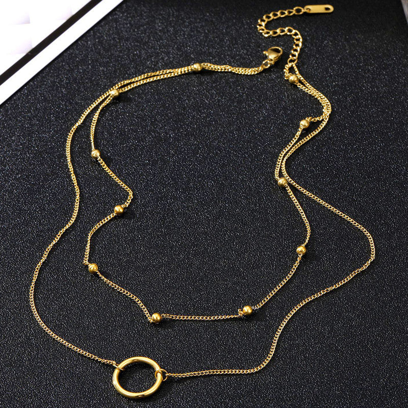 Lux layered necklace