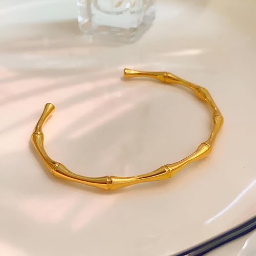 Bamboo style kada Bracelet