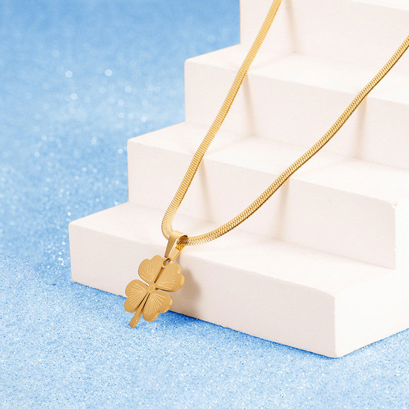 Lucky Clover Necklace and Earring set
