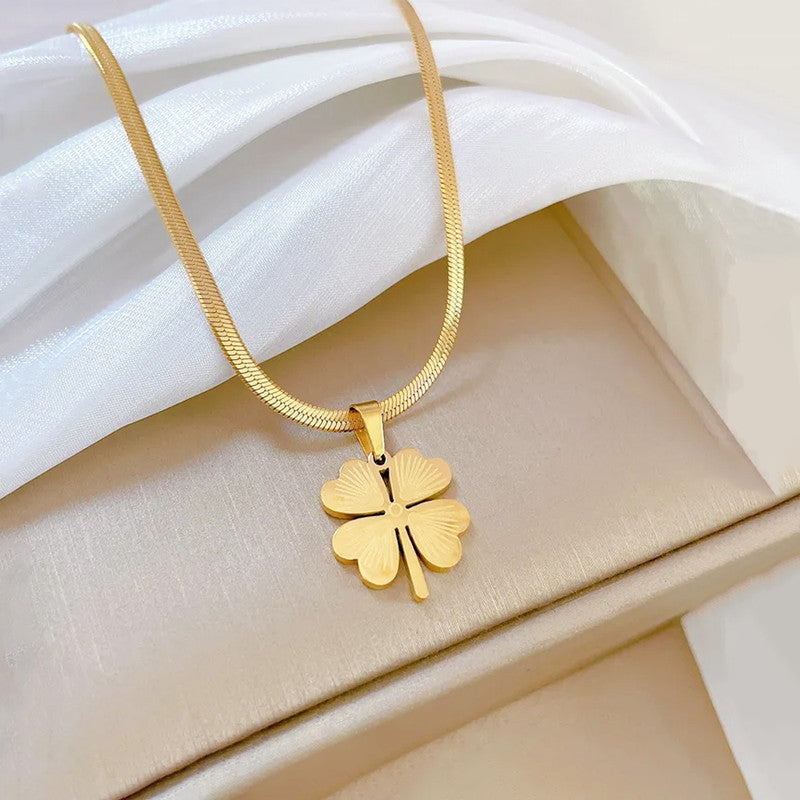 Lucky Clover Necklace and Earring set