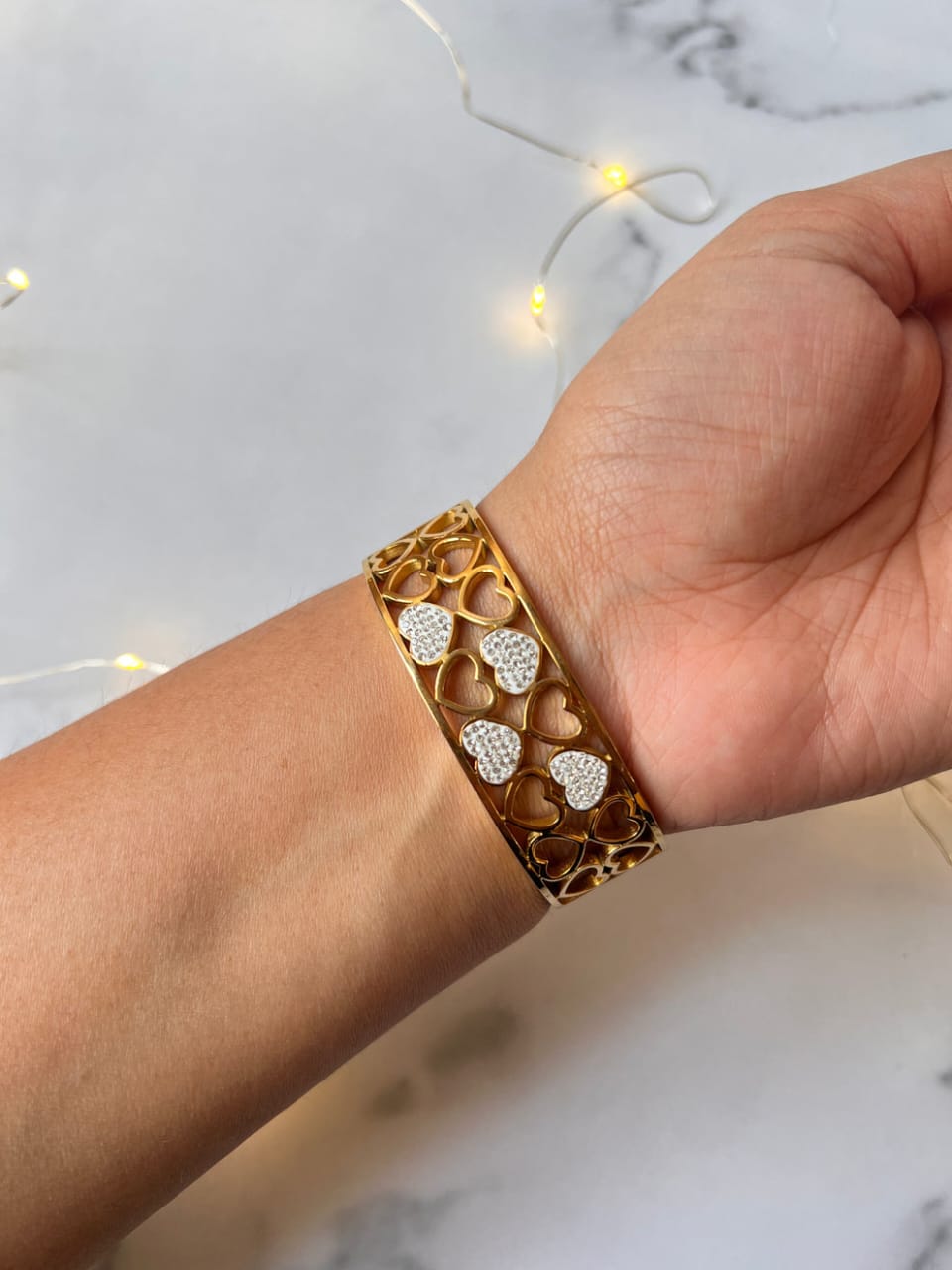 The Aurelia Gold link Bracelet
