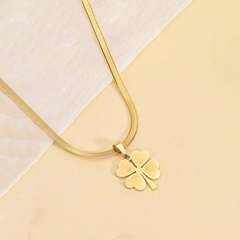 Lucky Clover Necklace and Earring set