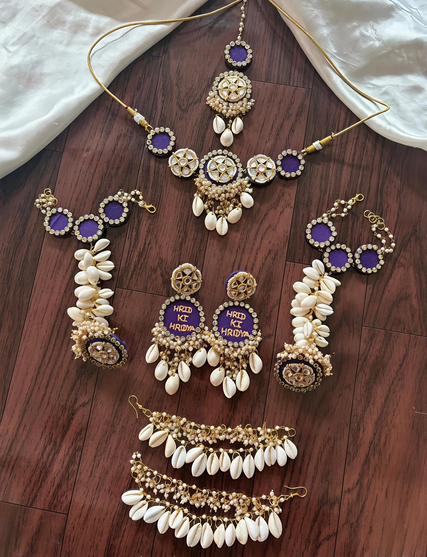 Luxury Handcrafted Jewelry for Haldi & Mehndi