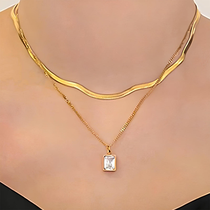Layered trendy Necklace