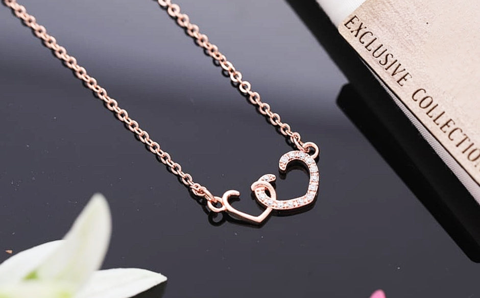 Heart Necklace | Gift for woman | Water proof jewelry