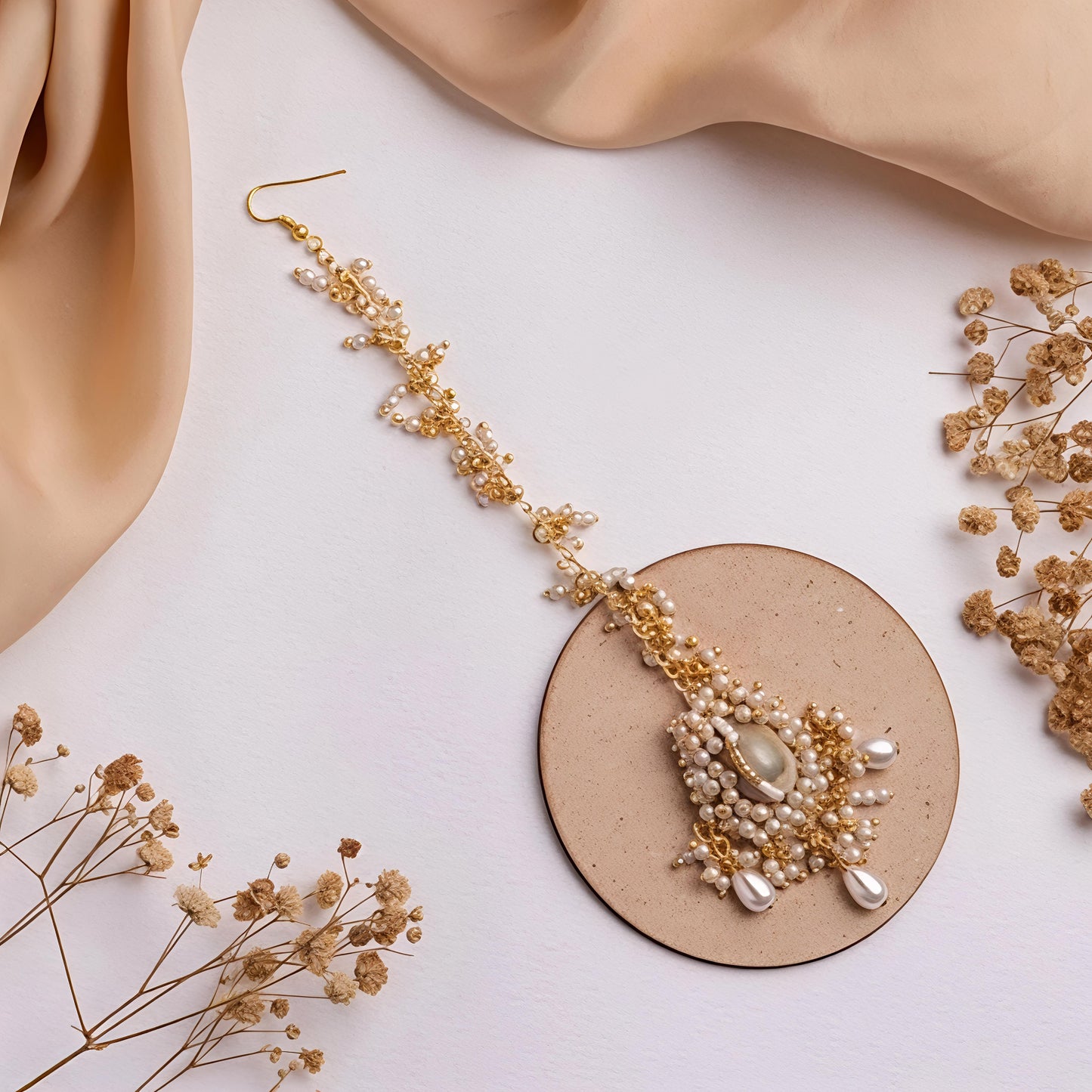 A wedding special Handcrafted shell jewelry