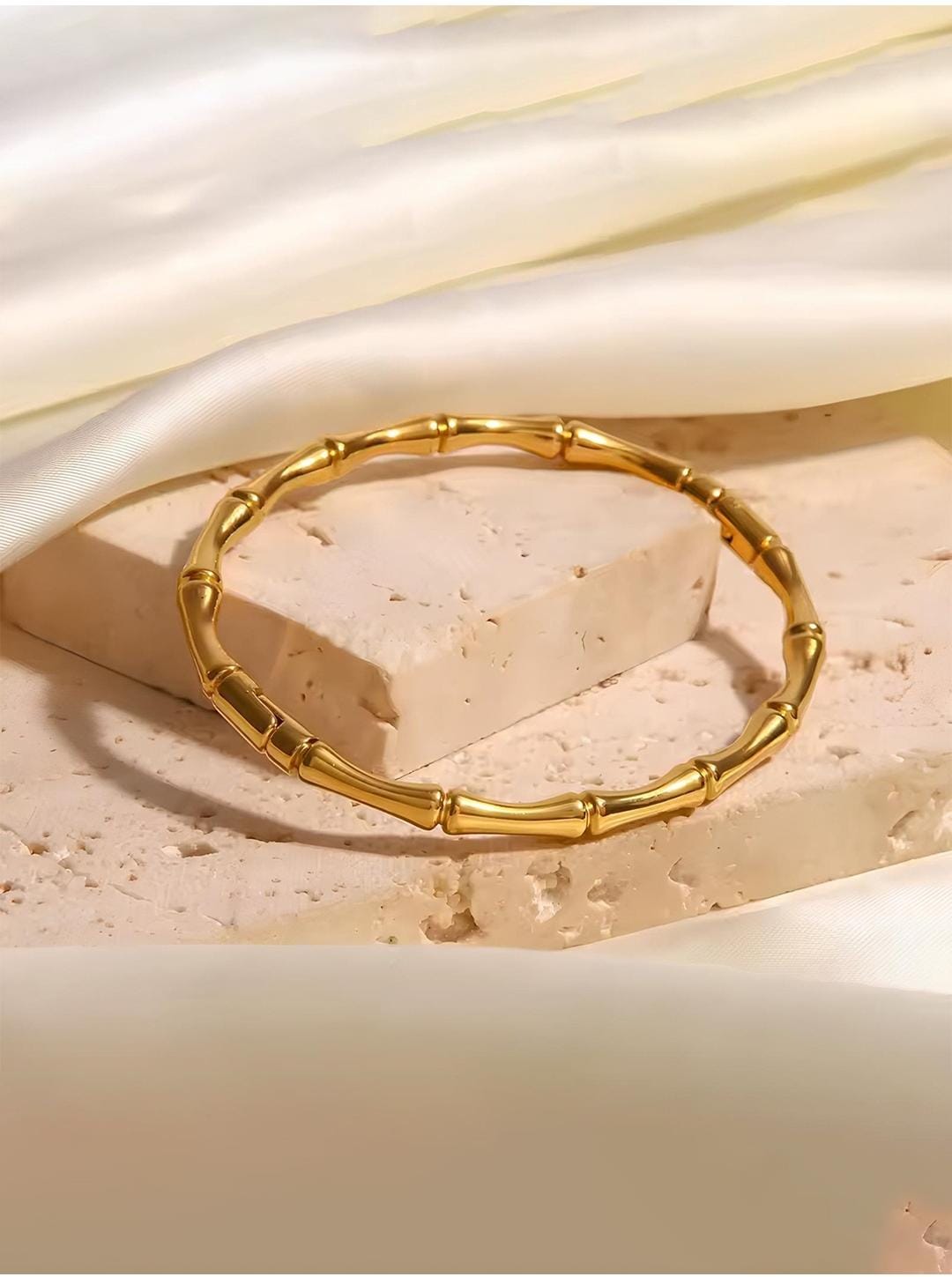 Bamboo style bracelet