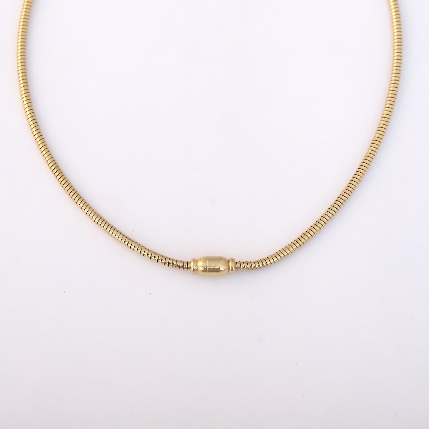 Golden Whisper: Designer Minimal Necklace
