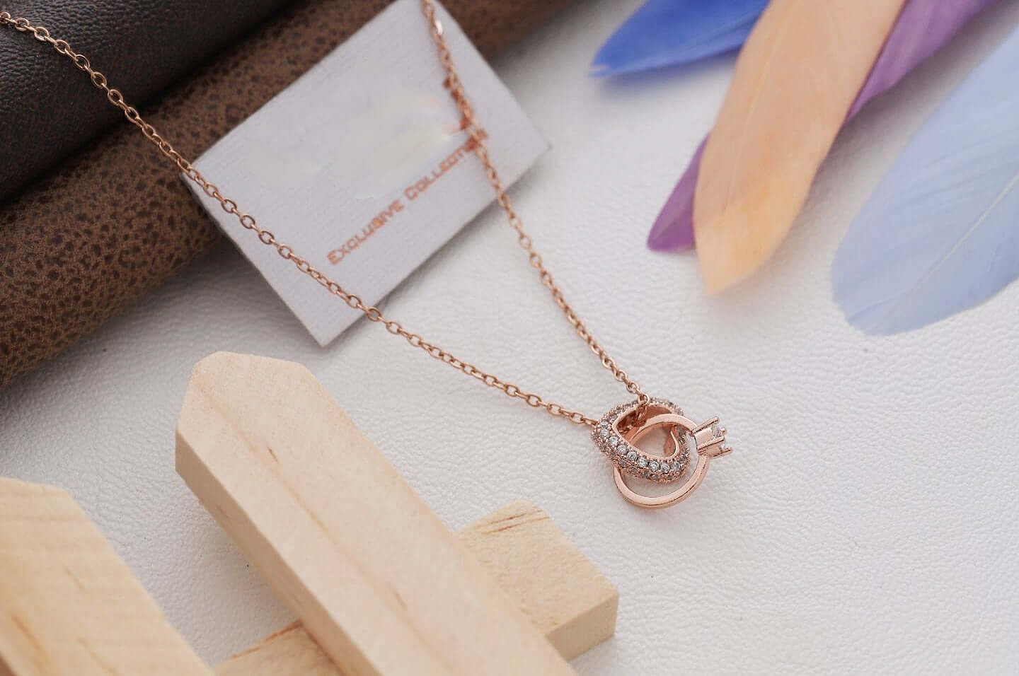 Necklace with ring