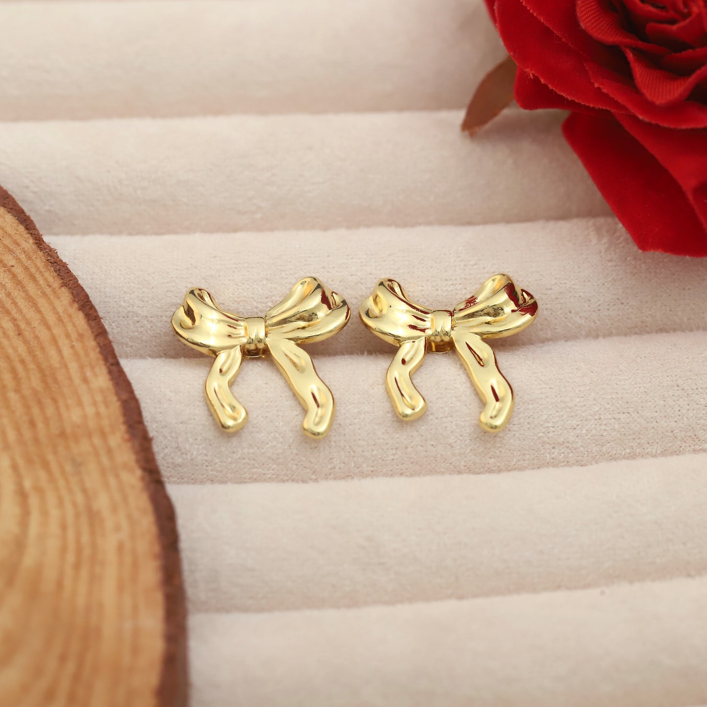 Signature bow Earrings