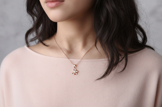 Rose necklace | Water proof