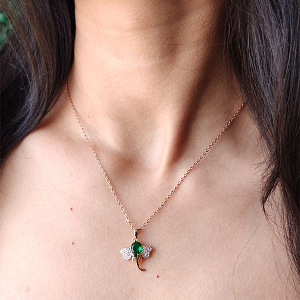 Ganpati Necklace | Anti Tarnish | Waterproof Jewelry