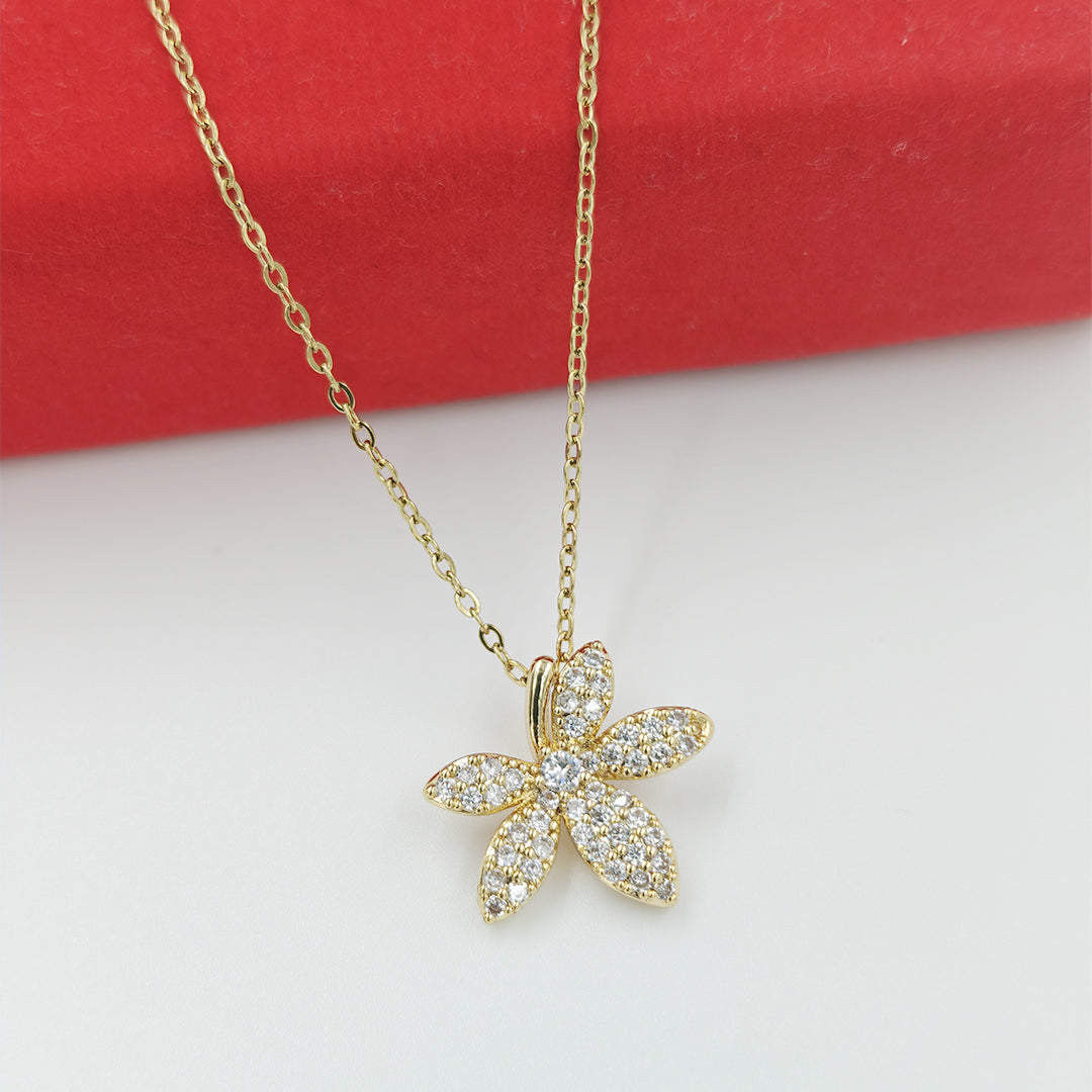 Celebrity-Inspired Gold-Plated Pendant – Waterproof & Tarnish-Resistant Design