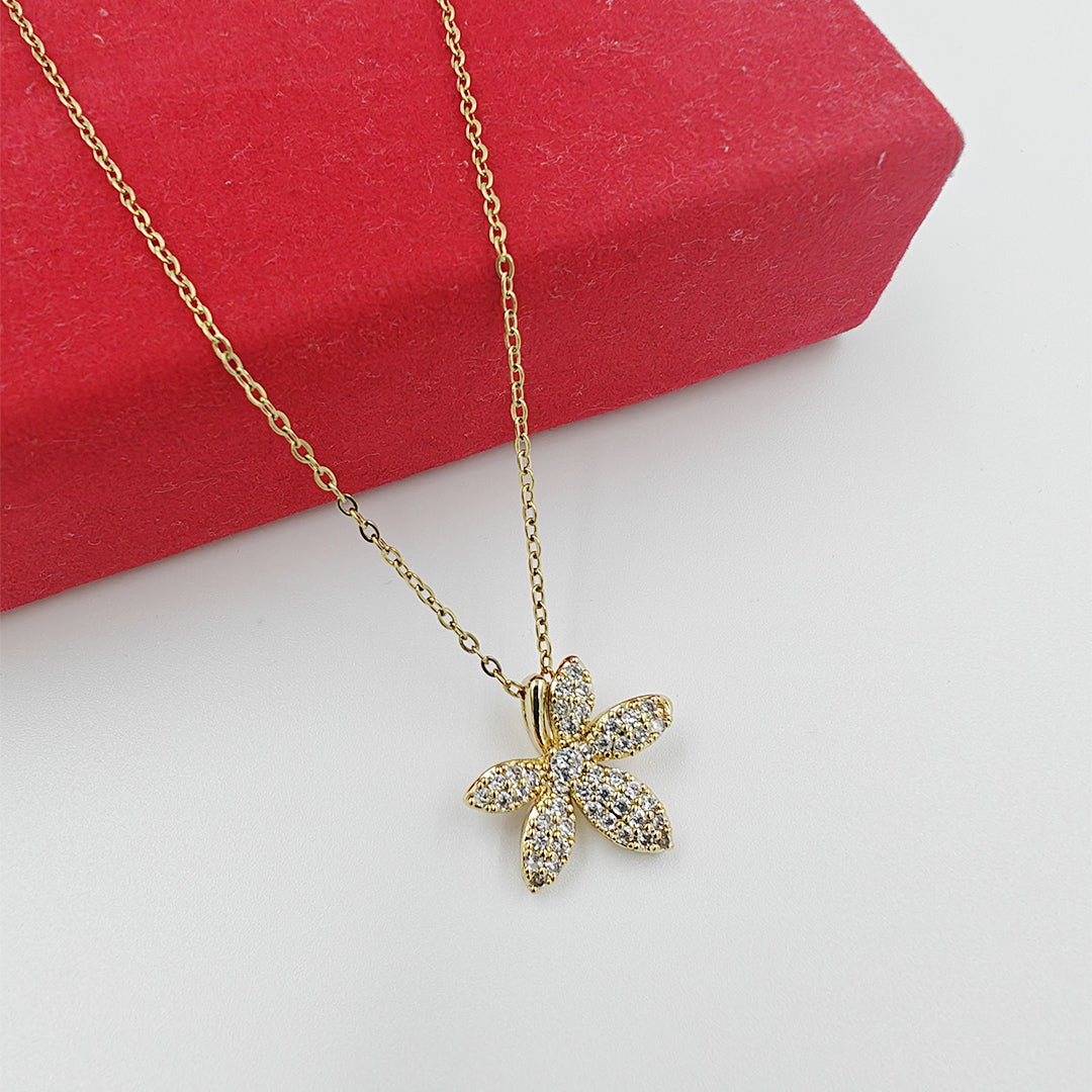 Celebrity-Inspired Gold-Plated Pendant – Waterproof & Tarnish-Resistant Design