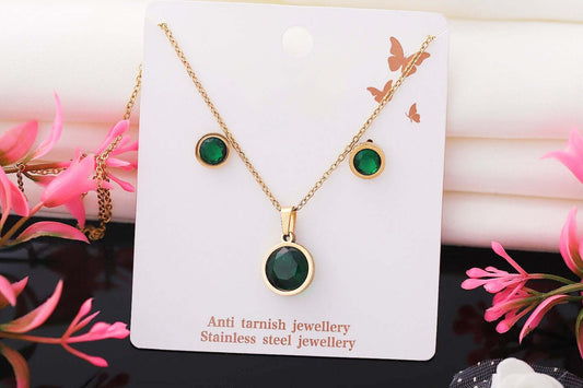 necklace and earring set