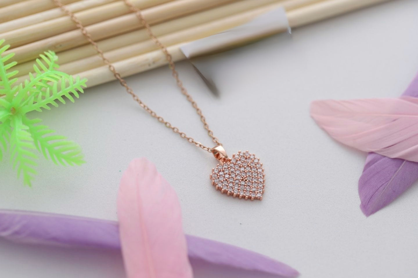 Heart necklace | Anti Tarnish jewelry