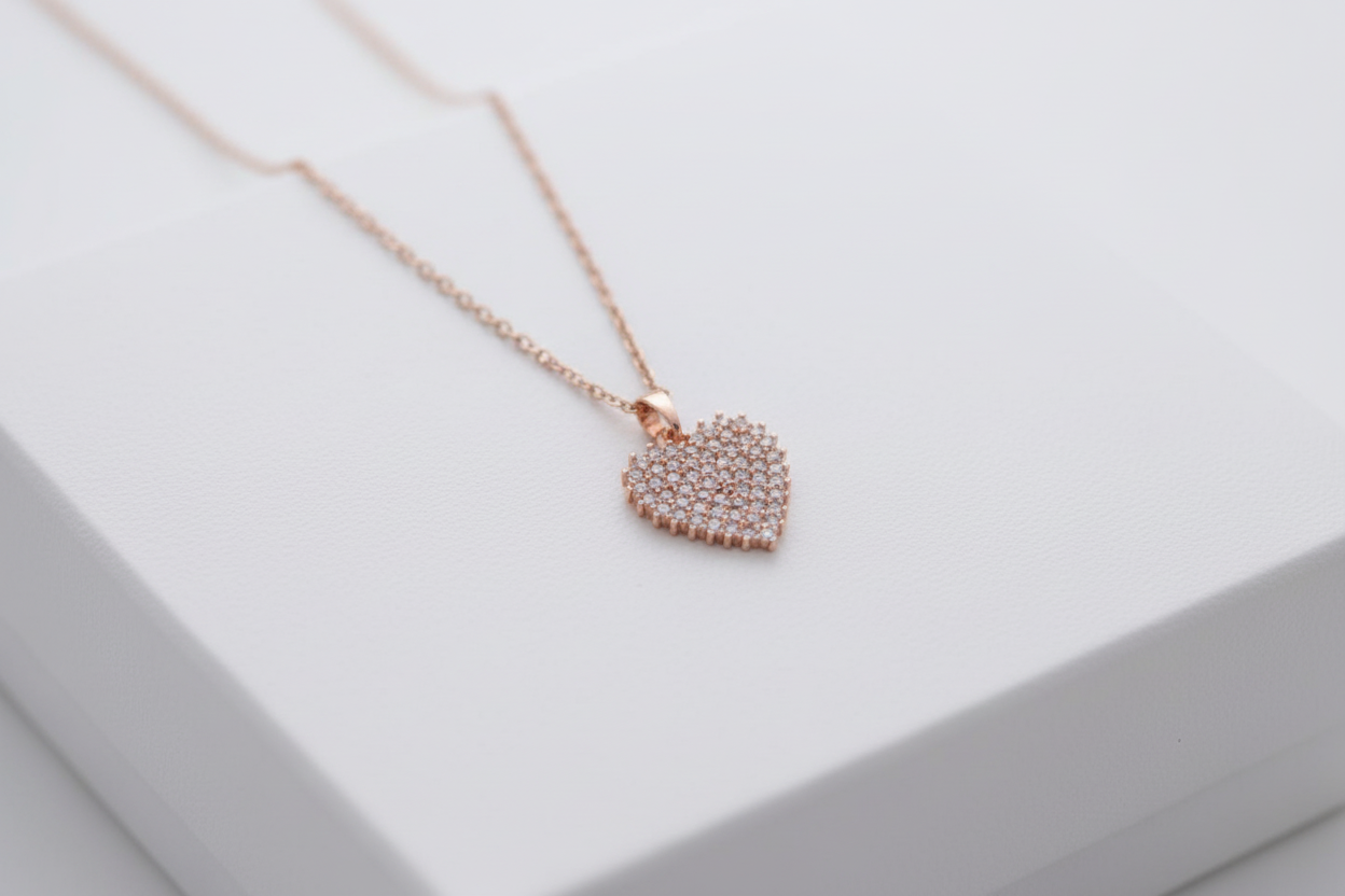 Heart necklace | Anti Tarnish jewelry