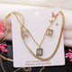 Anti tarnish chain pendent and earrings - Twinkle Treasure