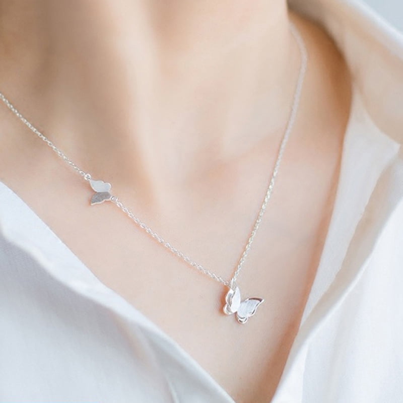 Butterfly necklace| antitarnish| Hypoallergenic
