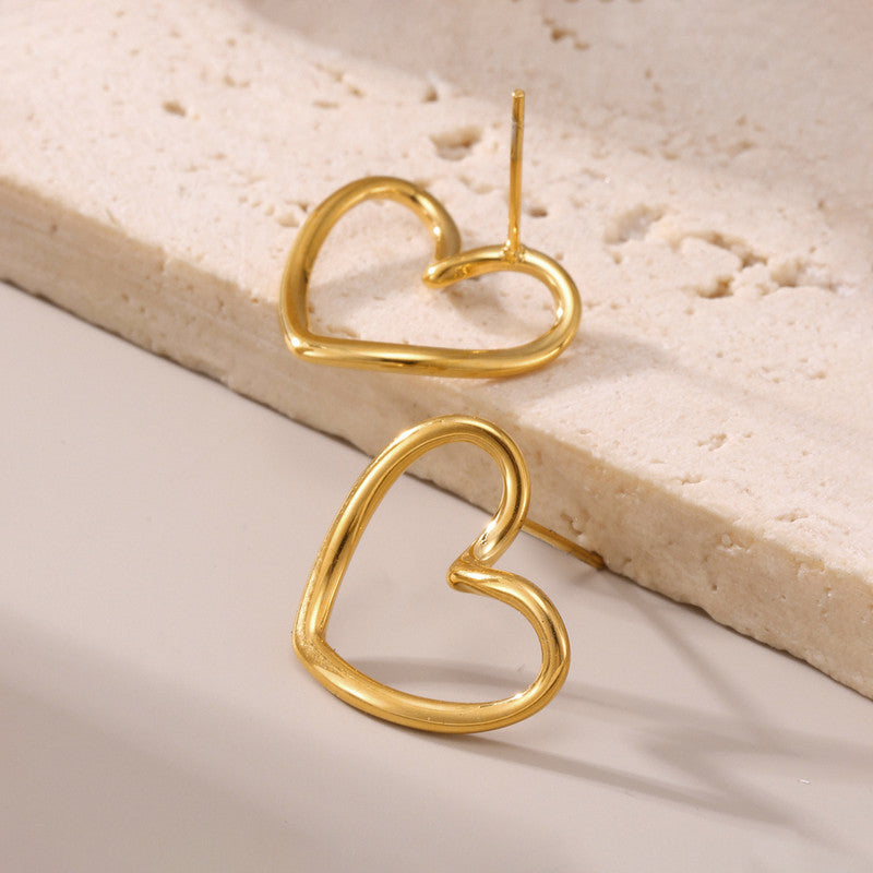 The love earrings