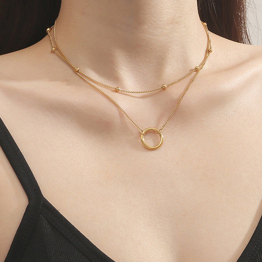 Lux layered necklace