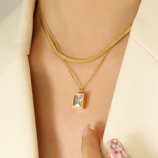 Layered trendy Necklace