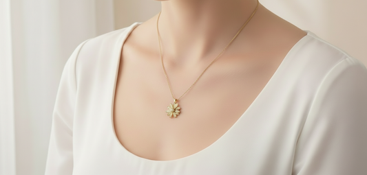 Sunflower Necklace