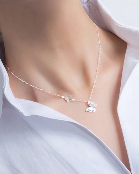 Butterfly necklace| antitarnish| Hypoallergenic