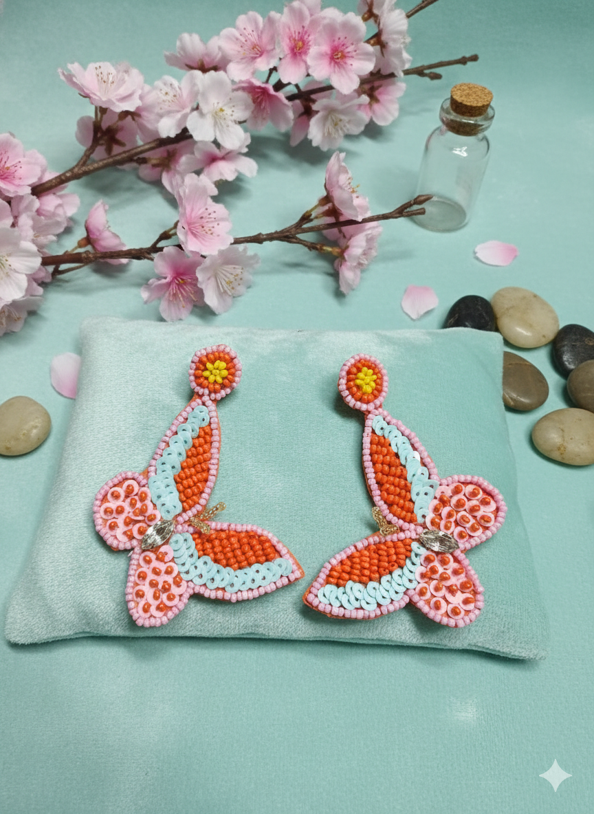 The Handcrafted Butterfly earrings