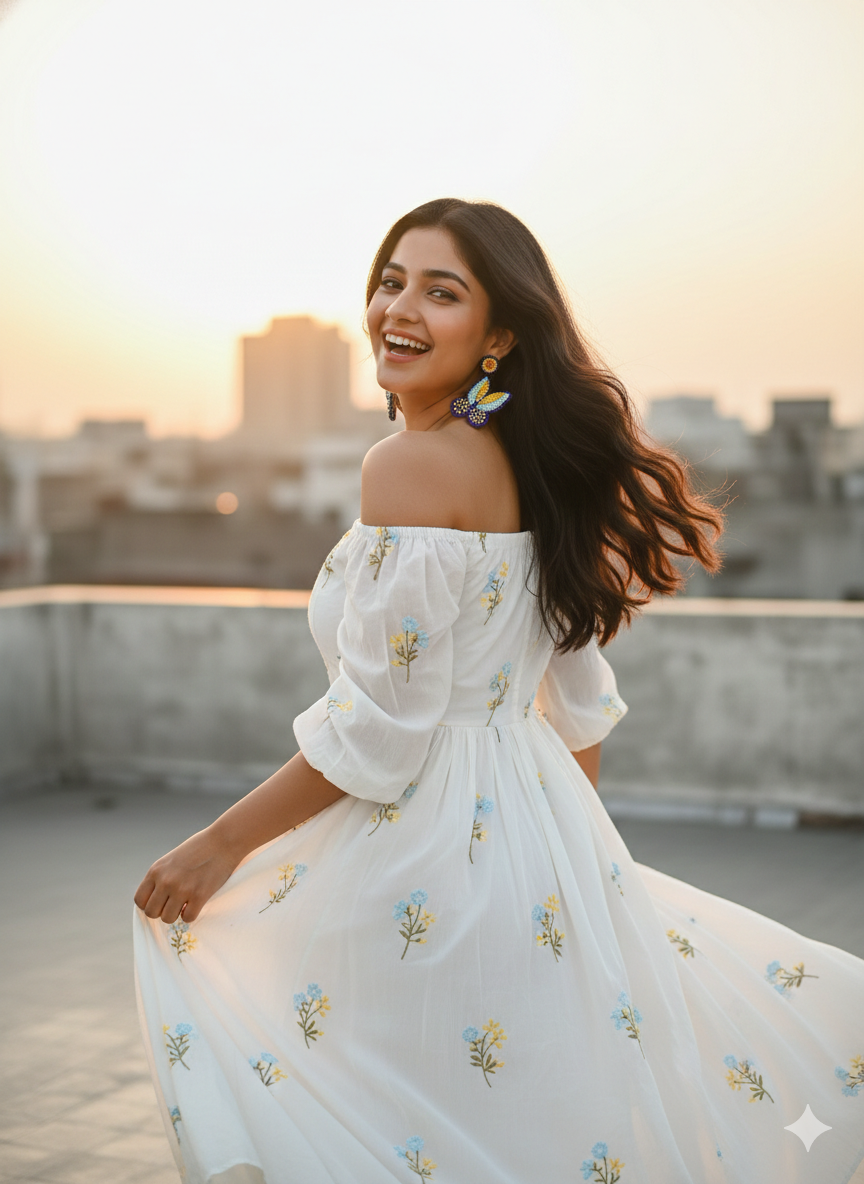 Handcrafted Divine Butterfly earrings