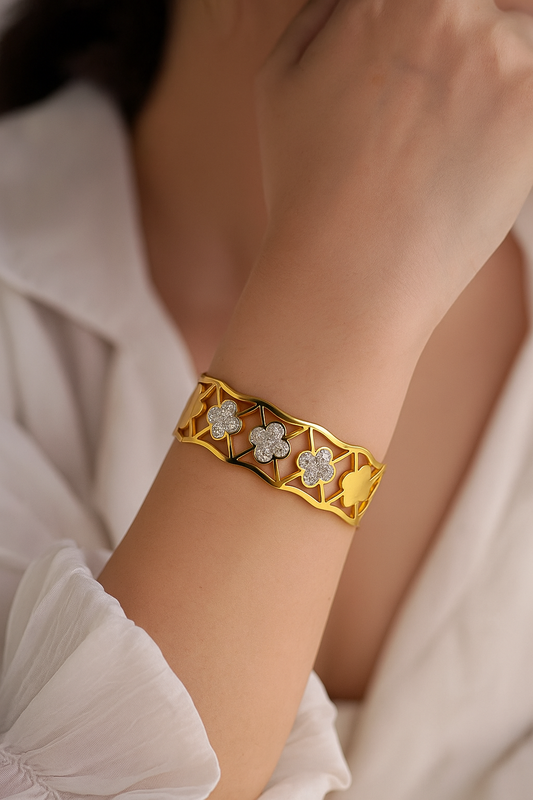 Lux Signature cuff Bracelet