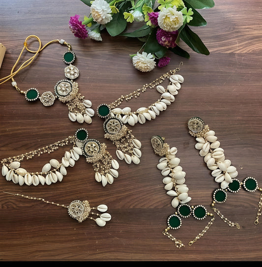 Luxury Handcrafted Jewelry for Haldi & Mehndi