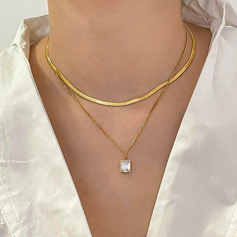 Layered trendy Necklace