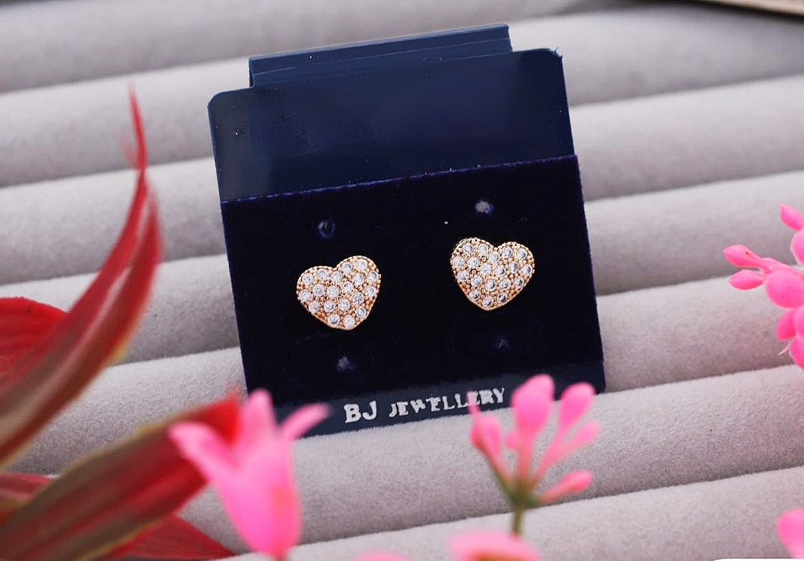 Heart earrings