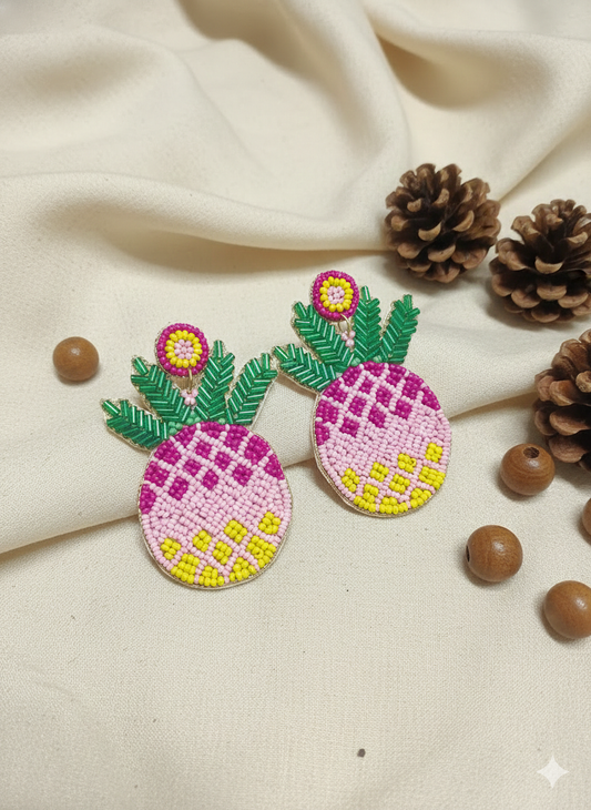 The pineapple earrings