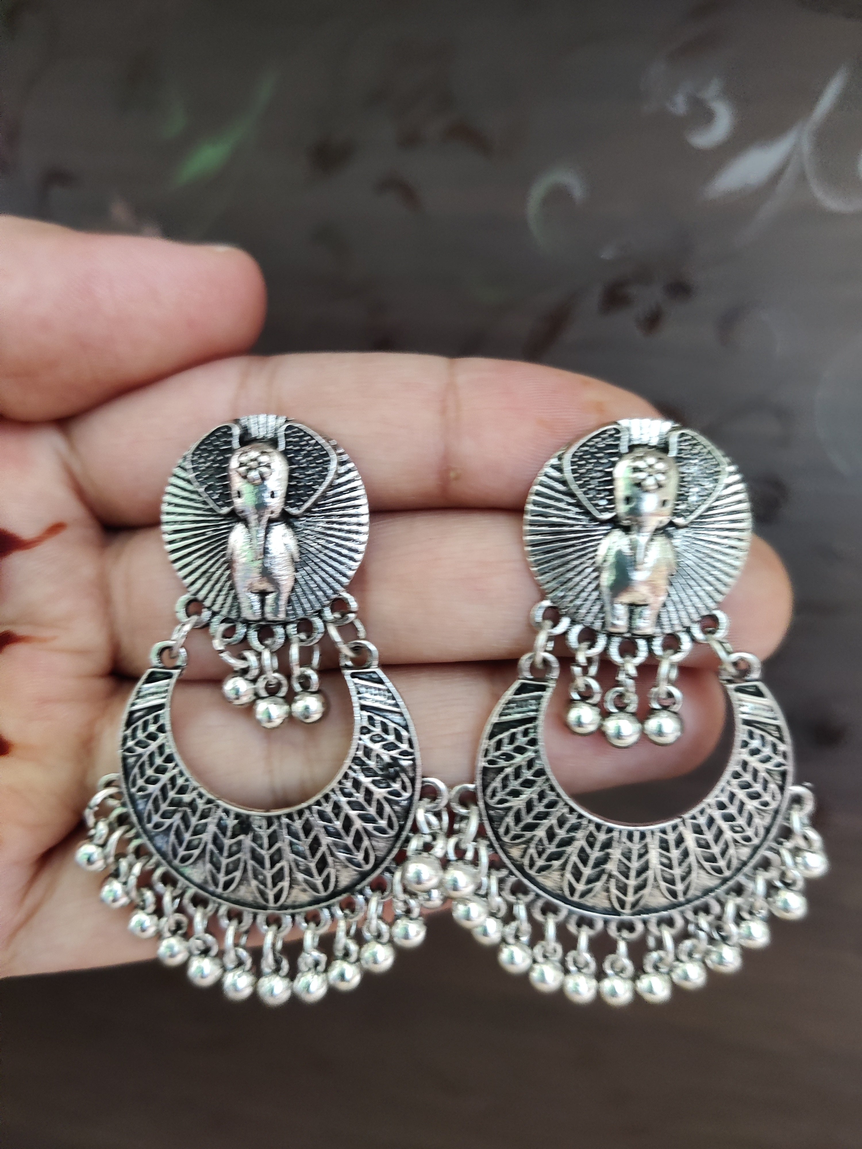 Navratri earrings