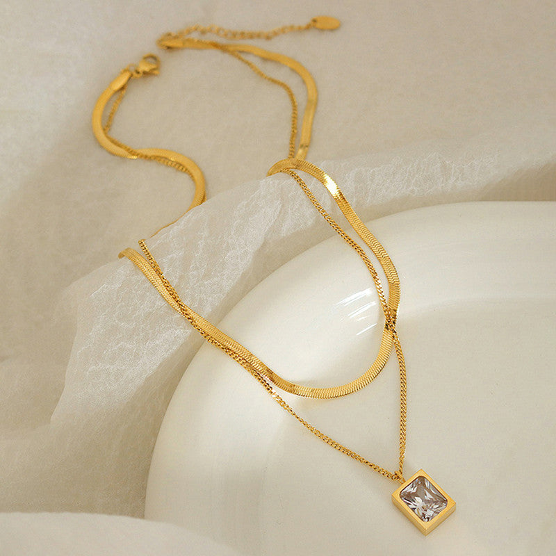 Layered trendy Necklace