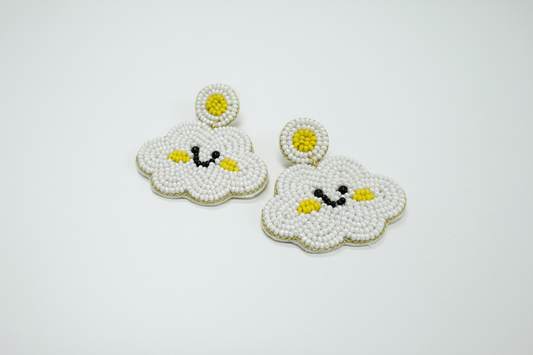 The cloud kiss earrings