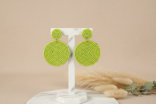 Forest Bloom Hand made earrings