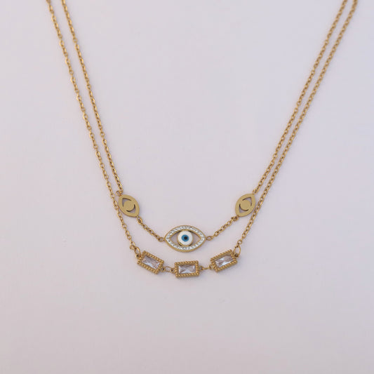 Protection Layered Necklace