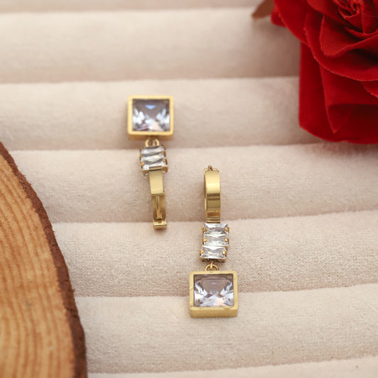 Radiant Glow Stud Earrings