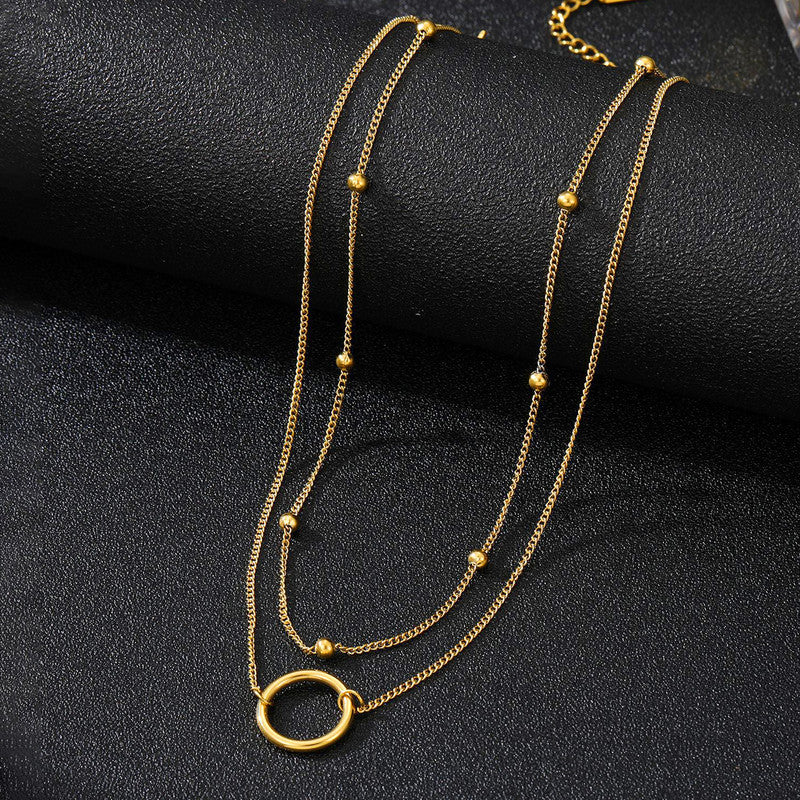 Lux layered necklace